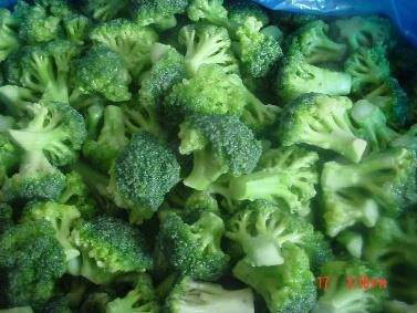 Frozen broccoli florets